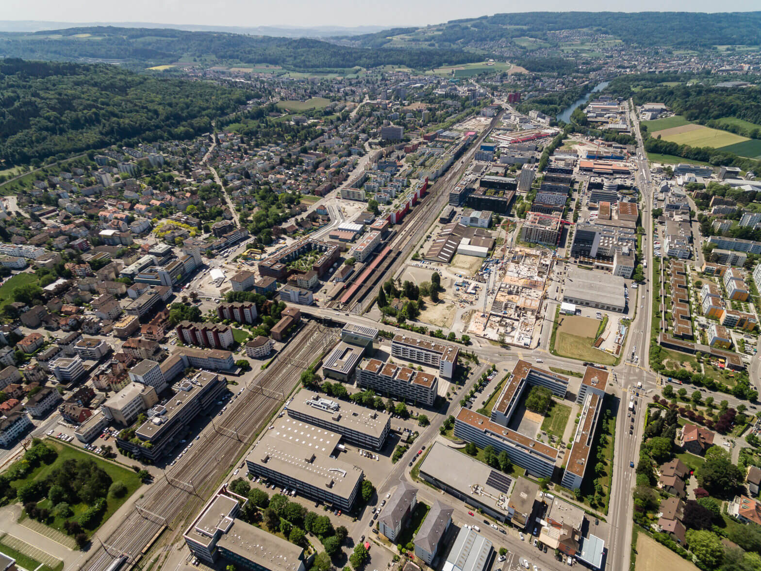 Limmattal Raum und Mobilität