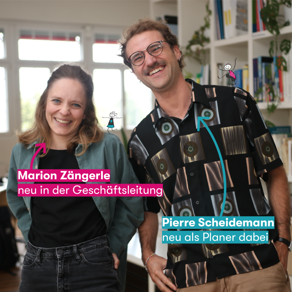 Marion Zängerle und Pierre Scheidemann bei urbanista.ch